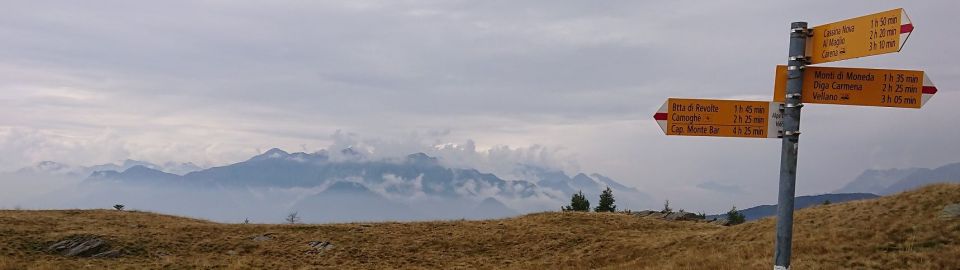 Camoghè - Alpe Leven 1665m